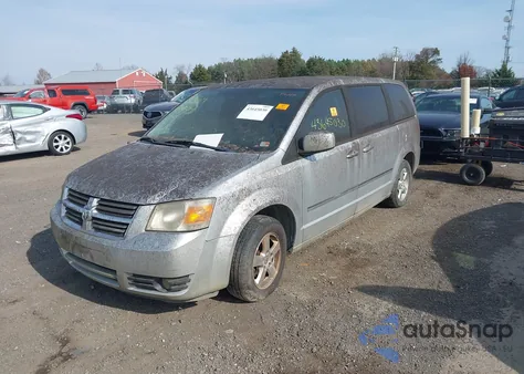 2008 Dodge Grand Caravan Sxt z USA, uszkodzony, nr VIN 2D8HN54P28R123360